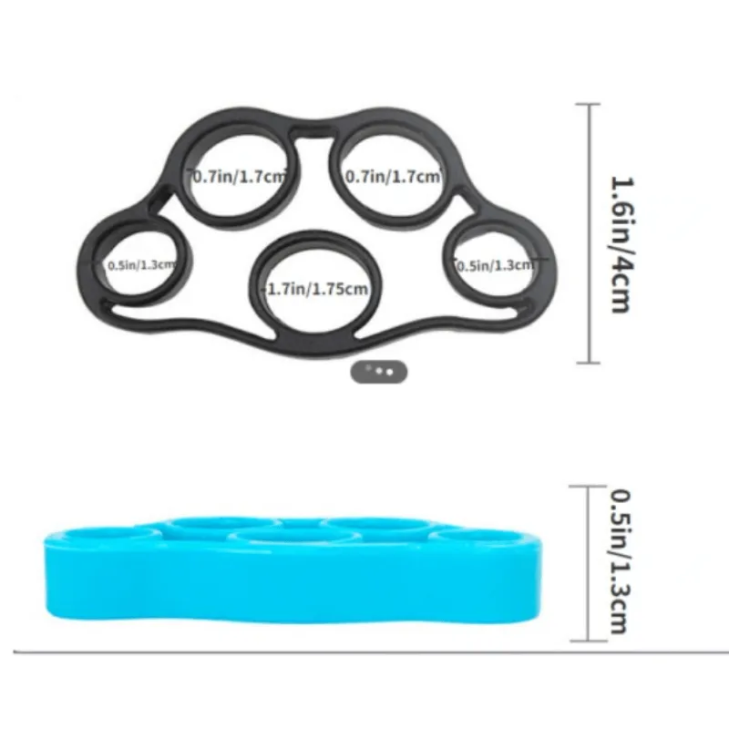 Silicone Hand Grip Strengthener for Hand and Finger Strength