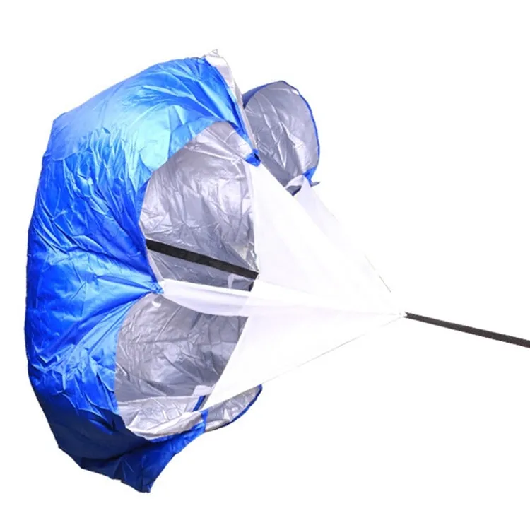 Strength Training Fitness Umbrella Speed Drills Wind Air Resistance Strength Training Parachute Umbrella(Blue)