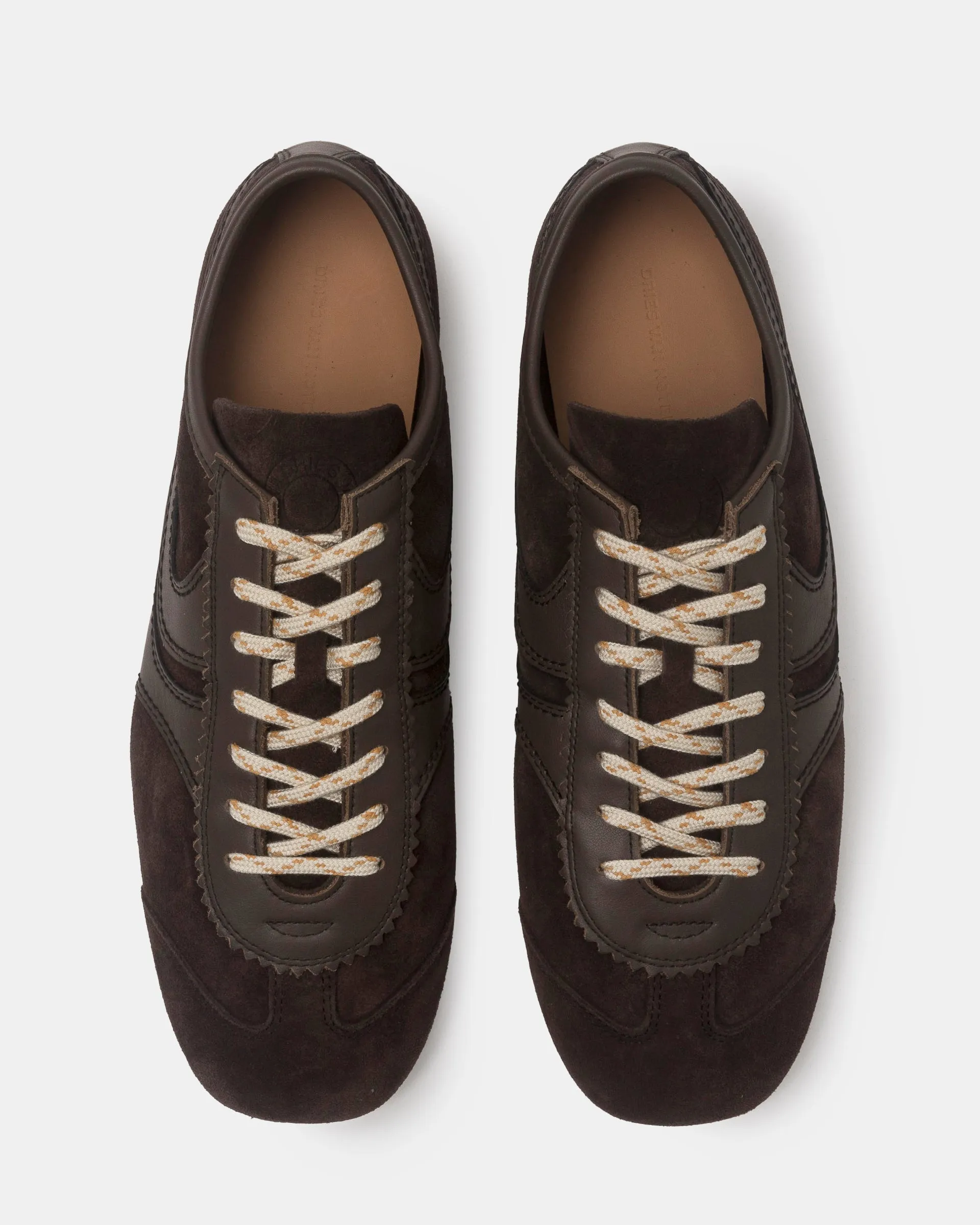 Suede Sneakers in Brown