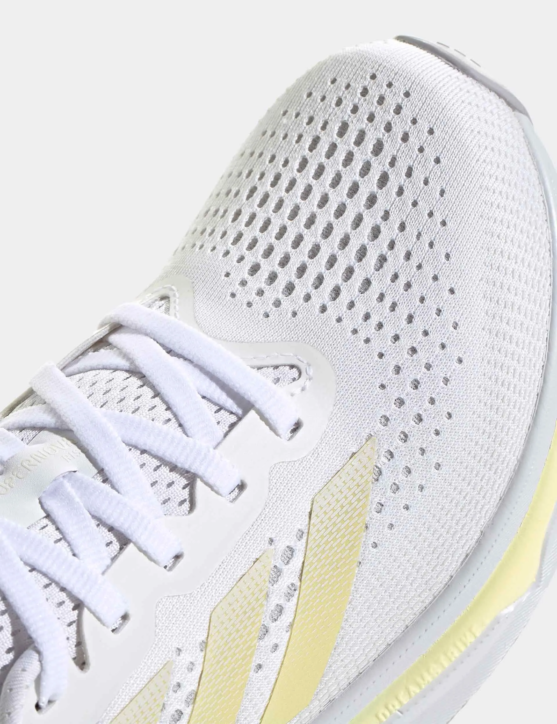 Supernova Rise Running Shoes - Cloud White/Zero Metallic/Almost Yellow