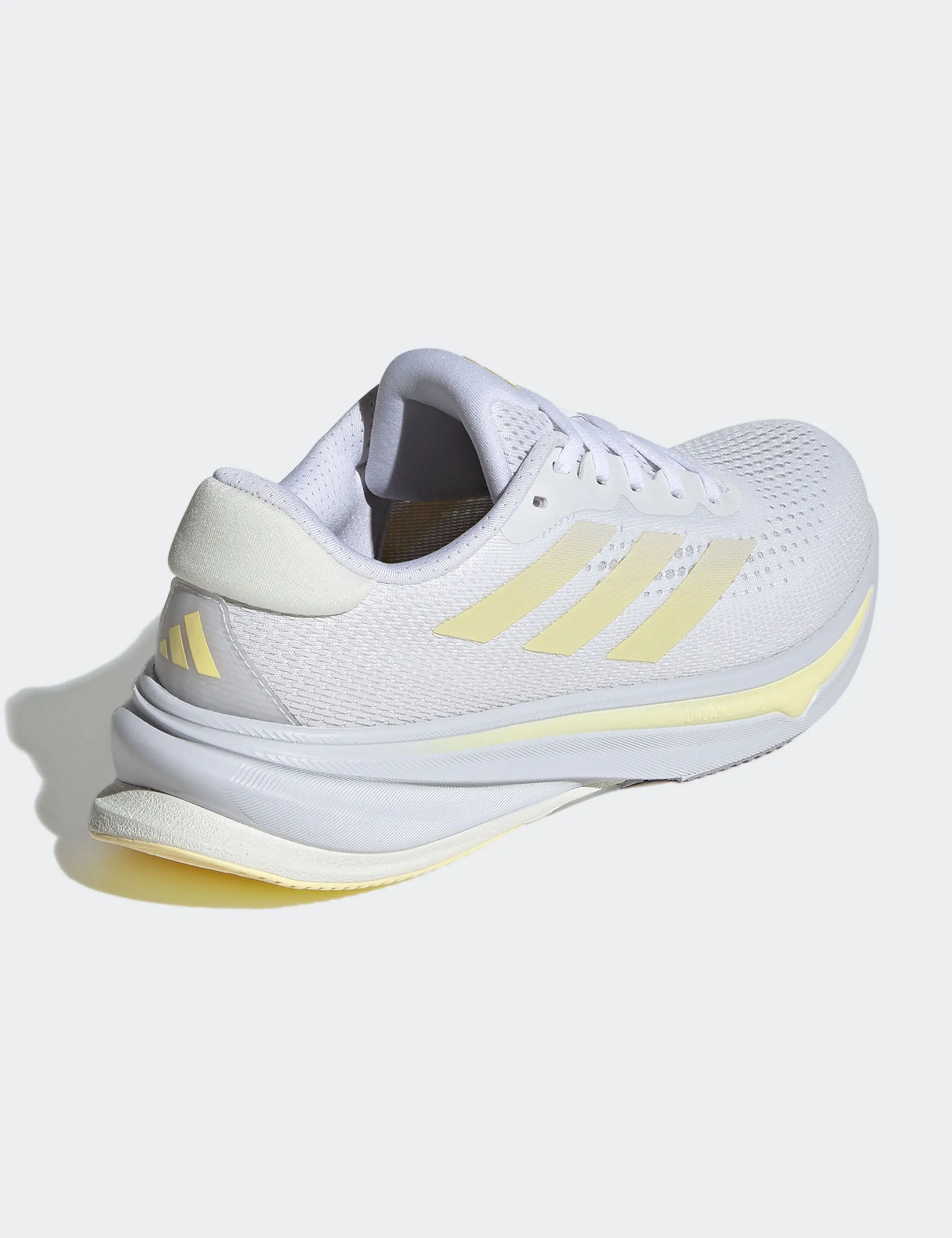 Supernova Rise Running Shoes - Cloud White/Zero Metallic/Almost Yellow