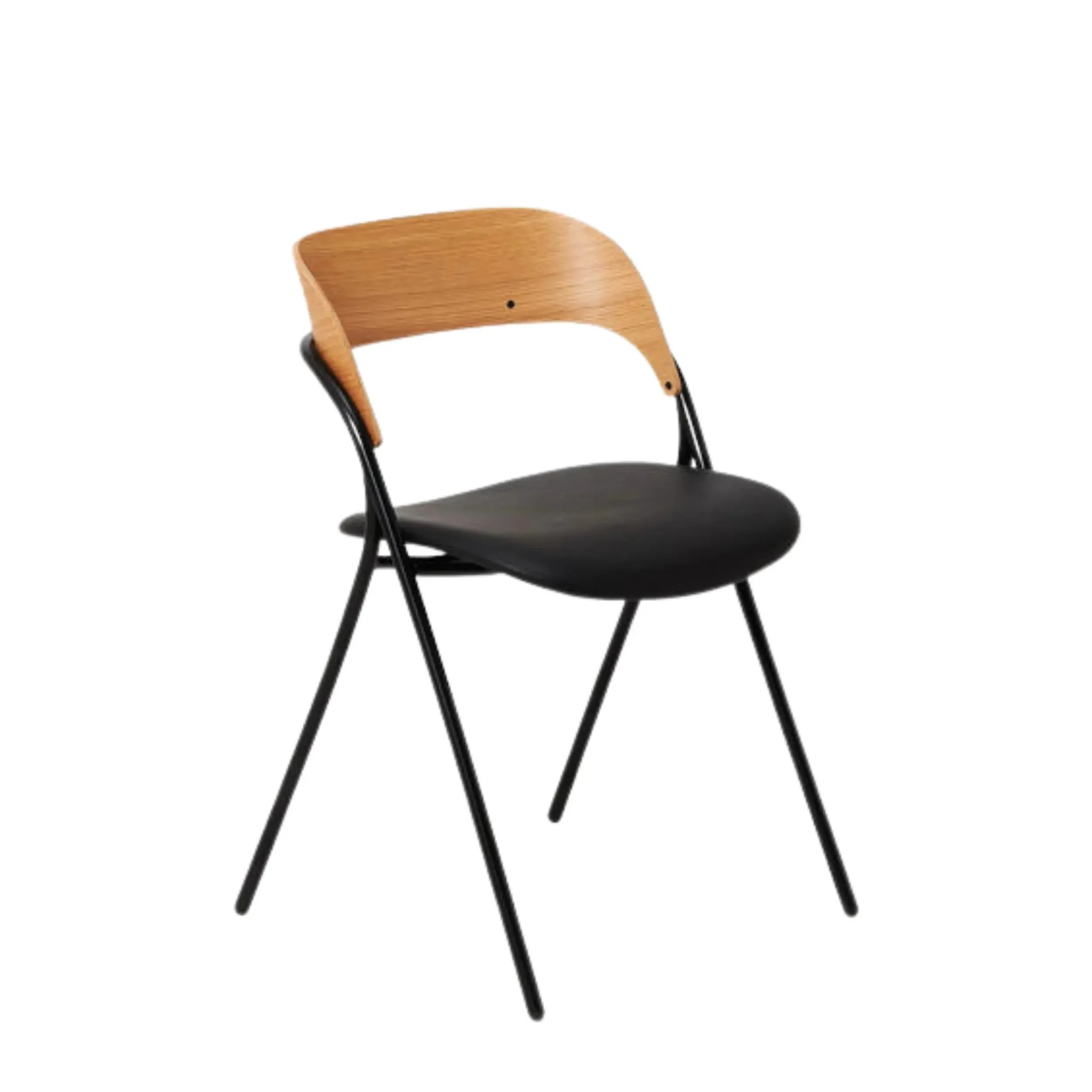 Trace Dining Chair - Leather/Oak