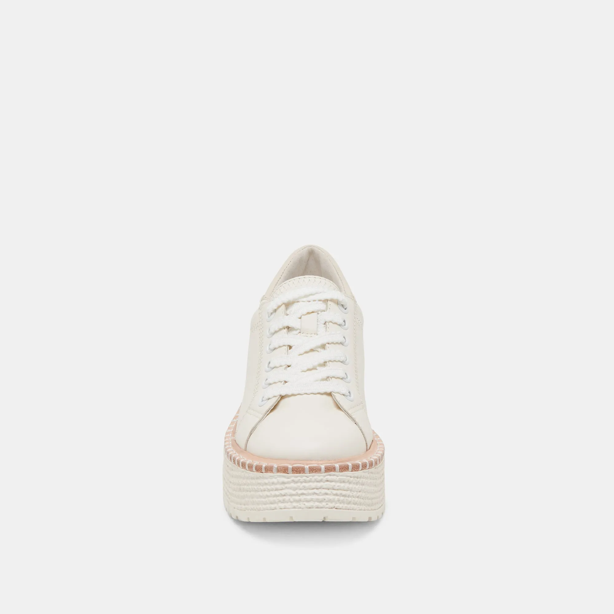 TWAIN SNEAKERS WHITE LEATHER