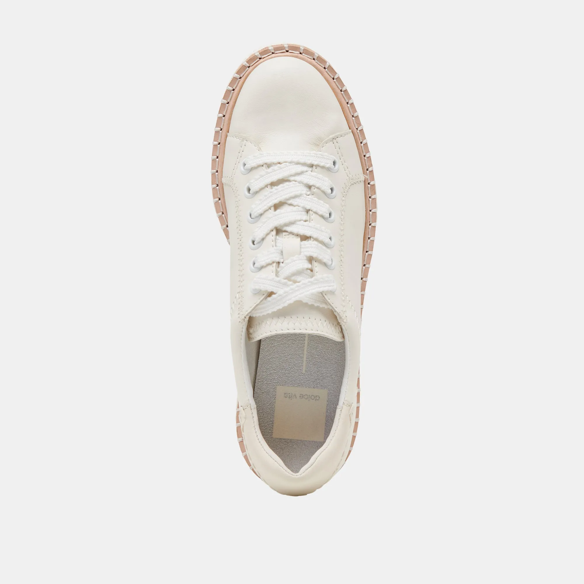 TWAIN SNEAKERS WHITE LEATHER