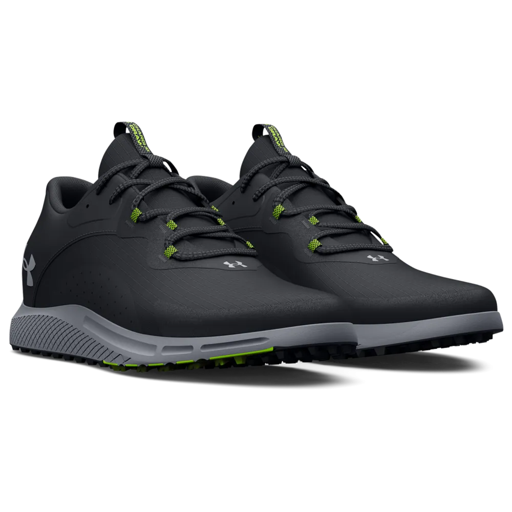 Under Armour Mens  Charged Draw 2 Spikeless Golf Shoes