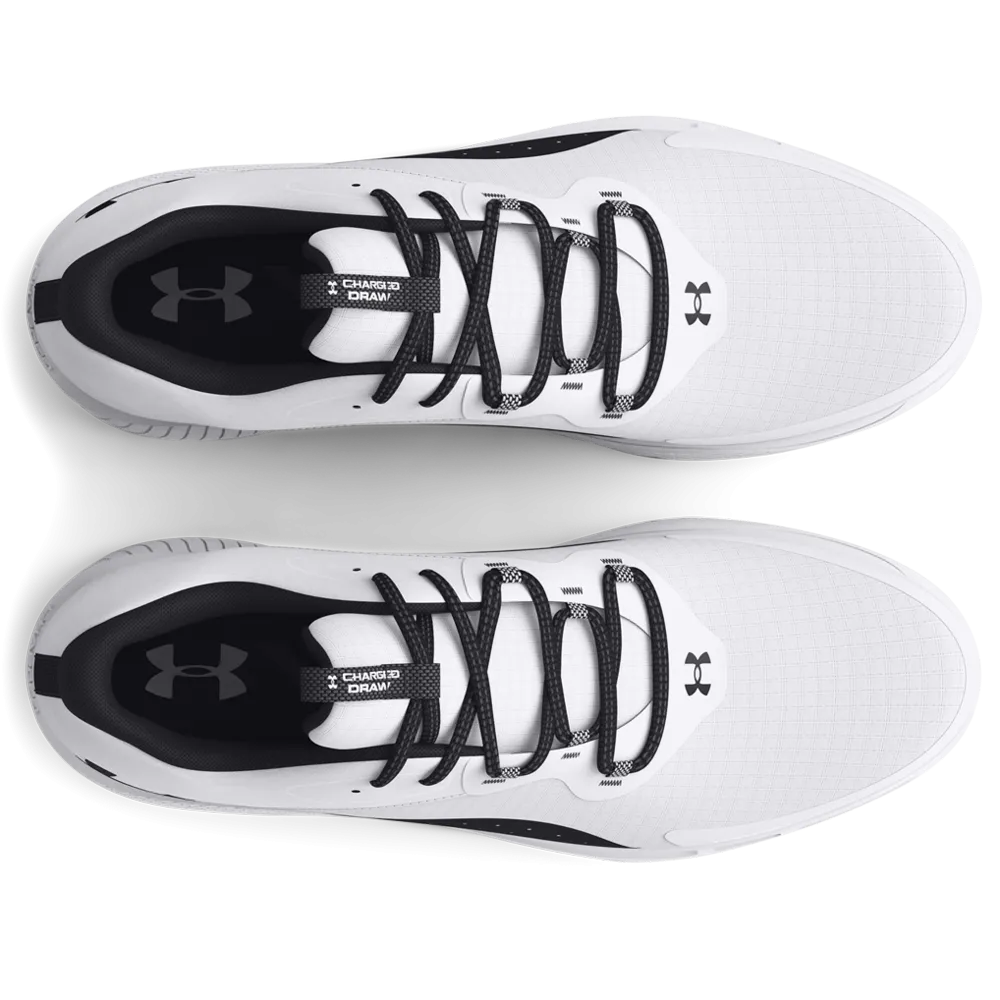 Under Armour Mens  Charged Draw 2 Spikeless Golf Shoes