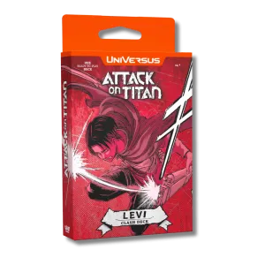 UniVersus CCG: Attack on Titan - Battle for Humanity Clash Deck (Levi Ackerman)