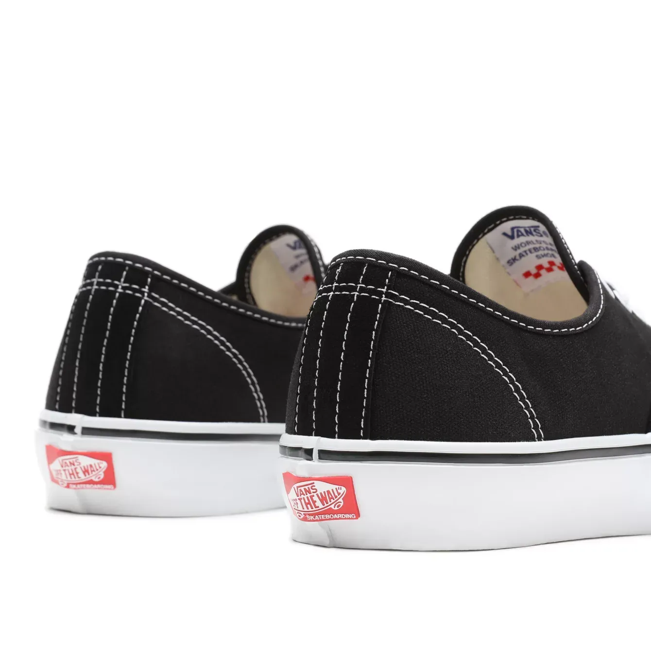 Vans Skate Authentic Shoes - Black/White