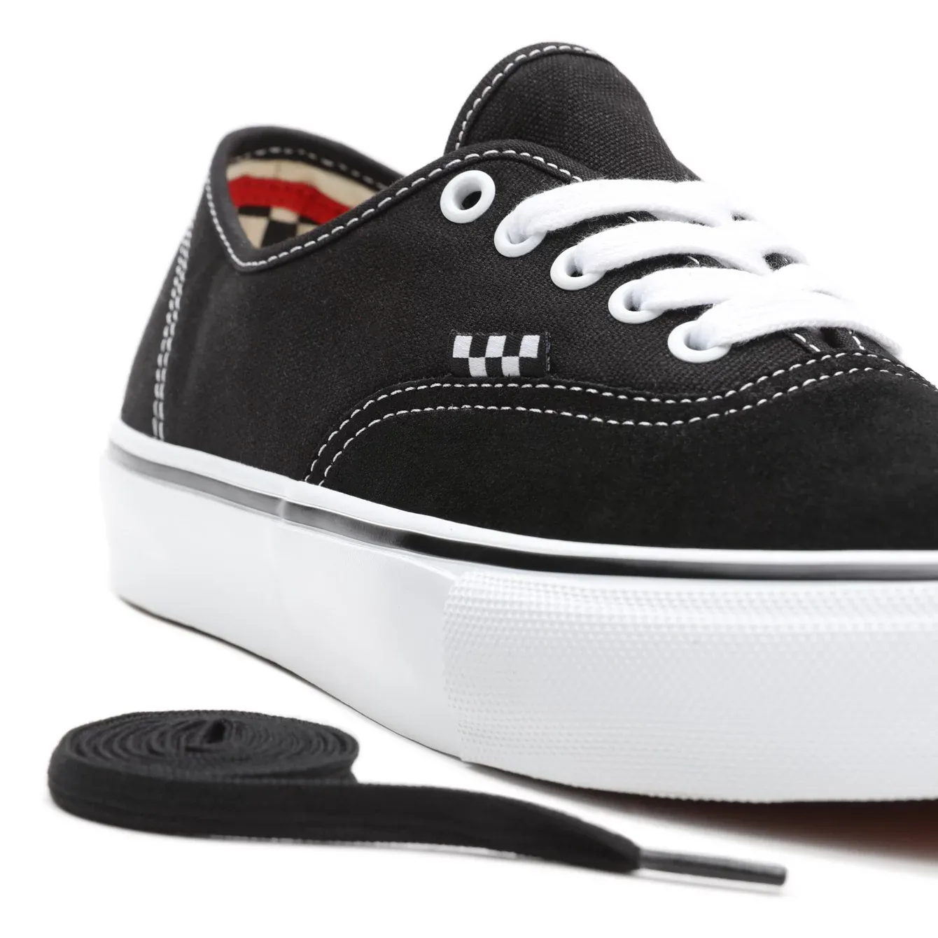 Vans Skate Authentic Shoes - Black/White