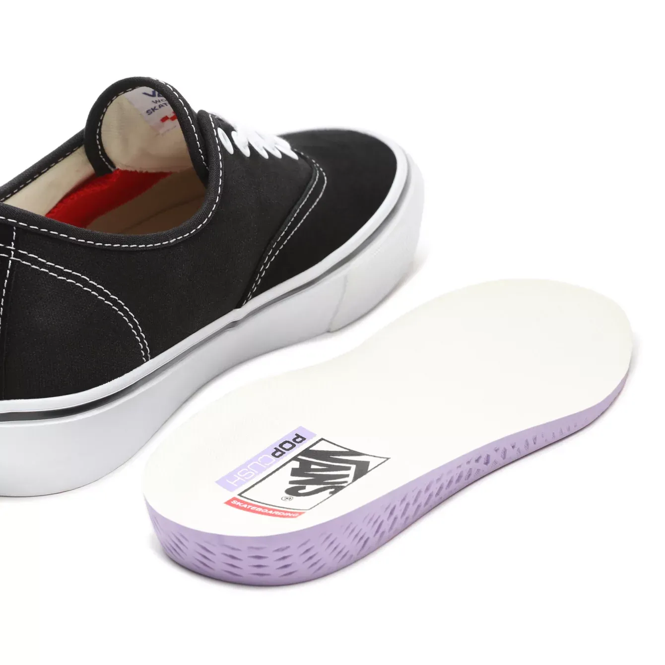 Vans Skate Authentic Shoes - Black/White