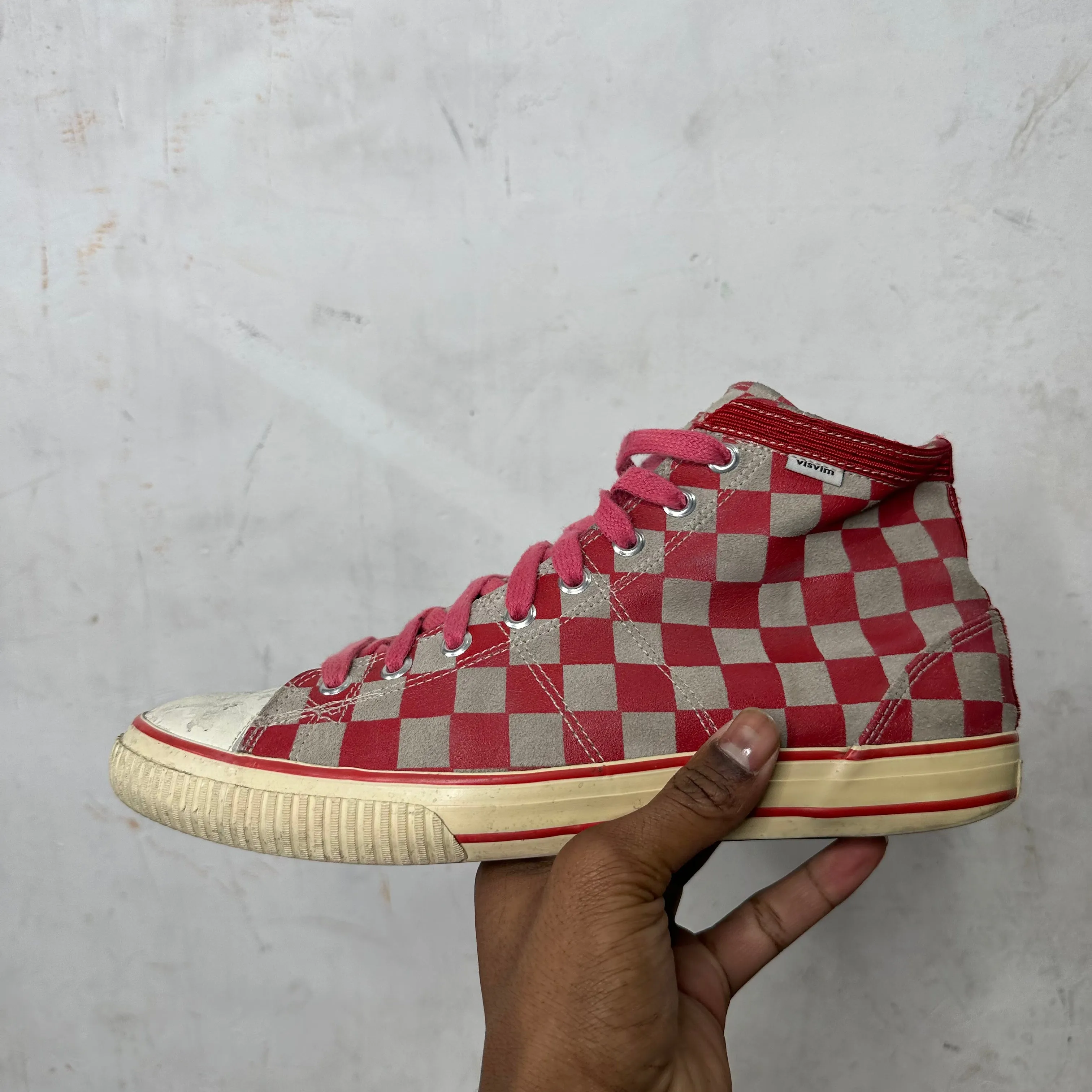 Visvim Checkered Hi Trainer