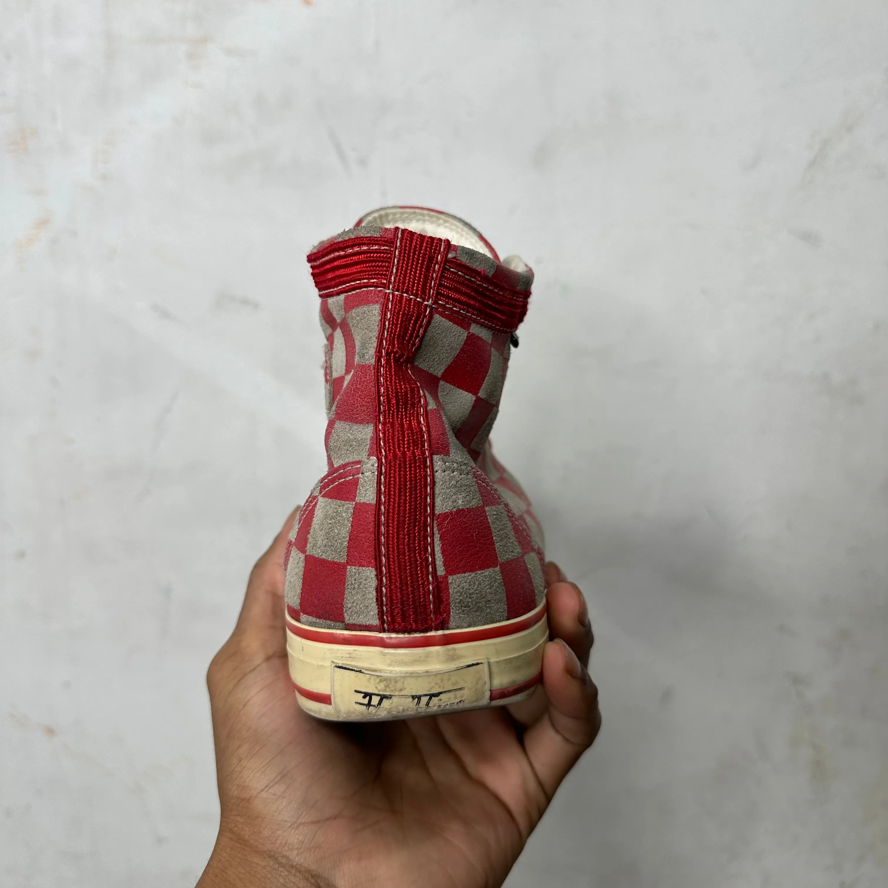 Visvim Checkered Hi Trainer