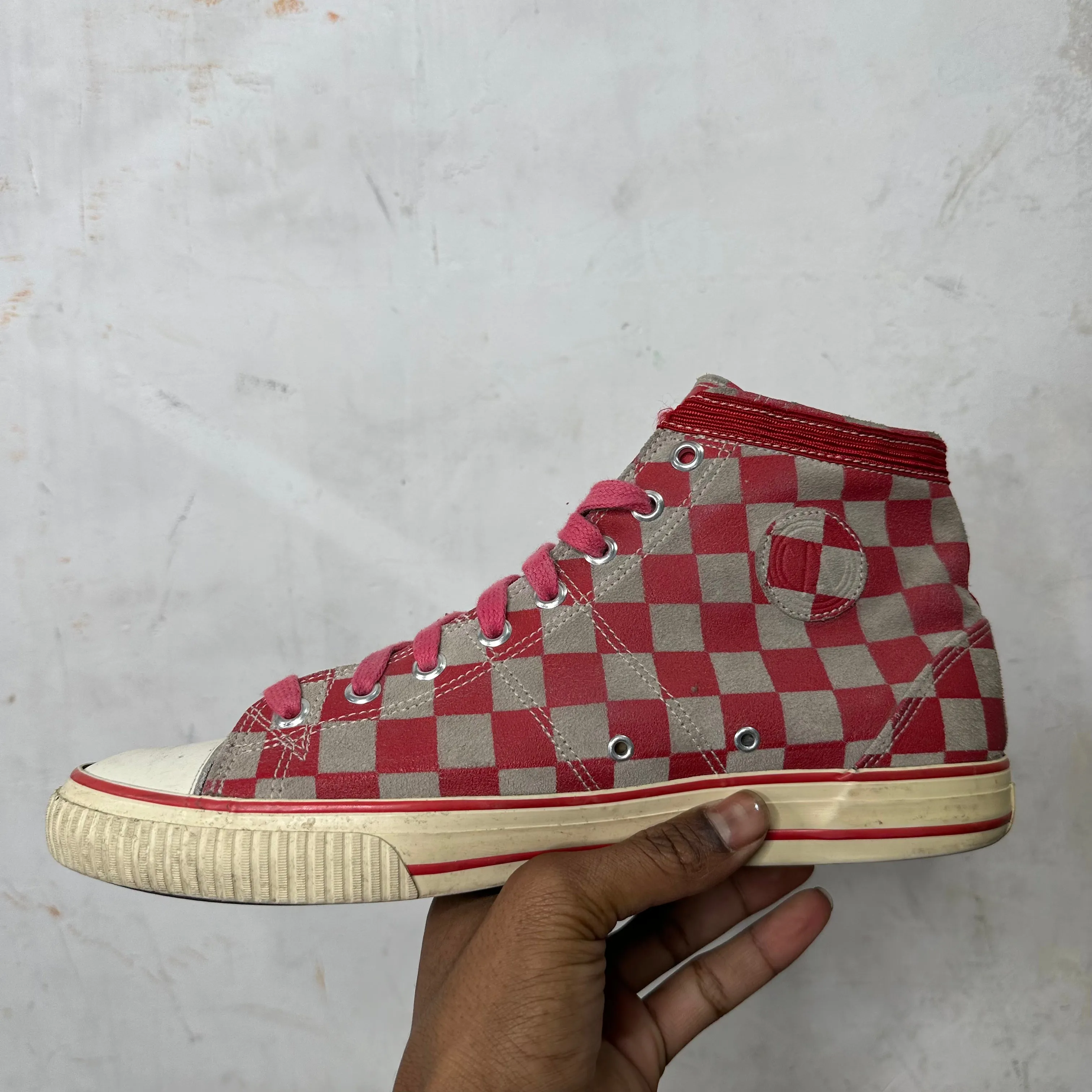 Visvim Checkered Hi Trainer