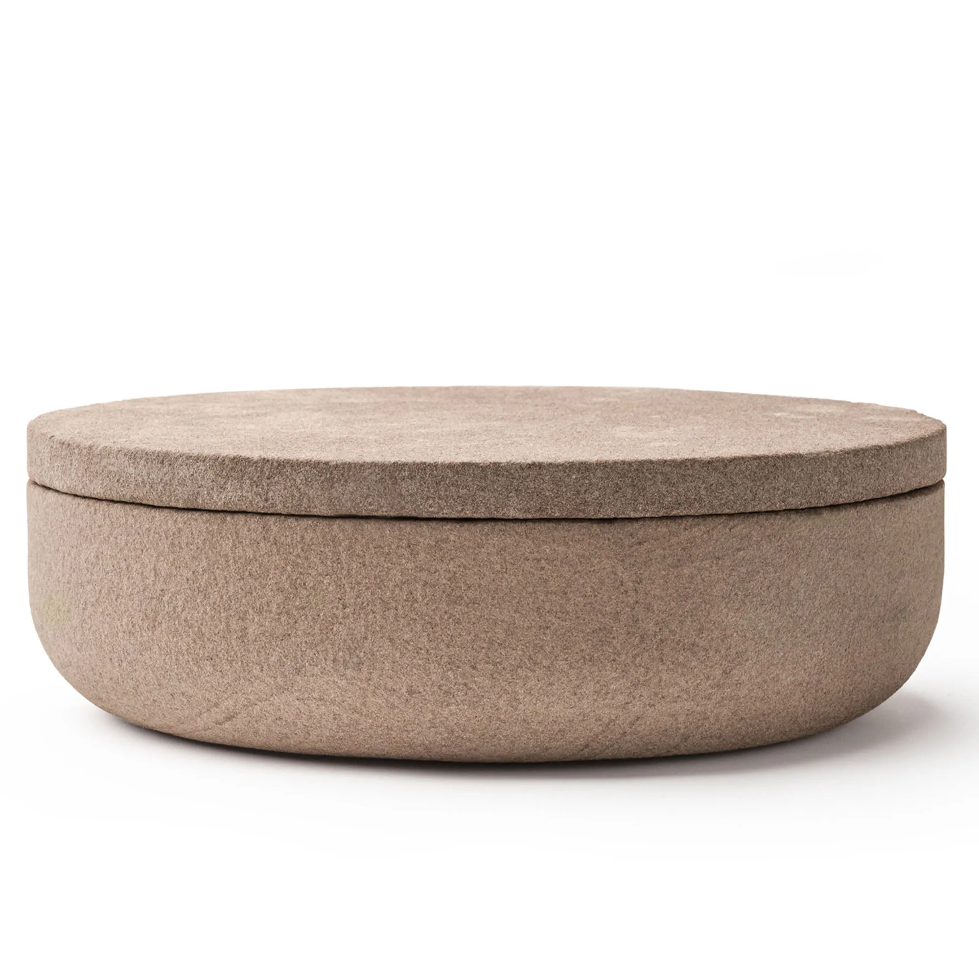 VVD Pottery - 2cm Iron Sandstone Diest Lid 30x7cm (3072)