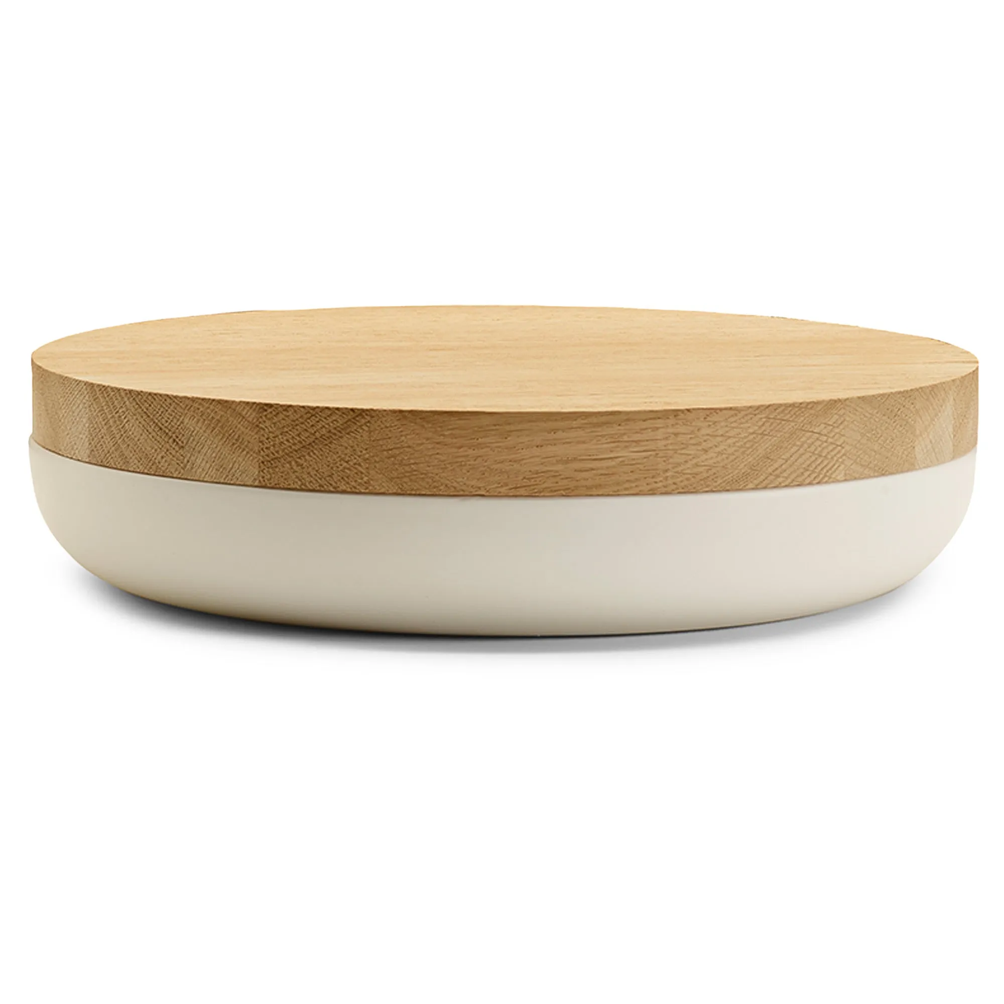 VVD Pottery - Oak 30x5cm with 3cm Oak Lid (3053)