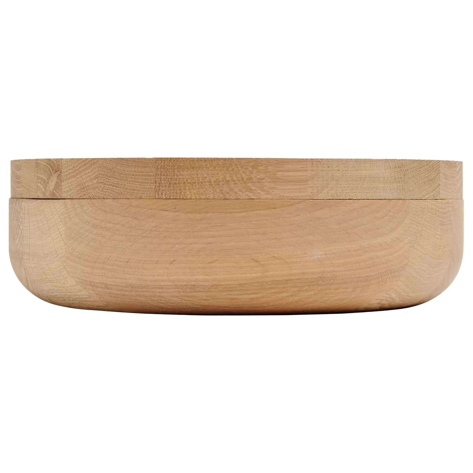 VVD Pottery - Oak 30x7cm with 3cm Oak lid (3073)