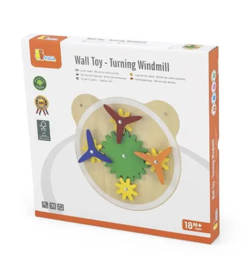 Wall Mounted Activity: Turning Windmill