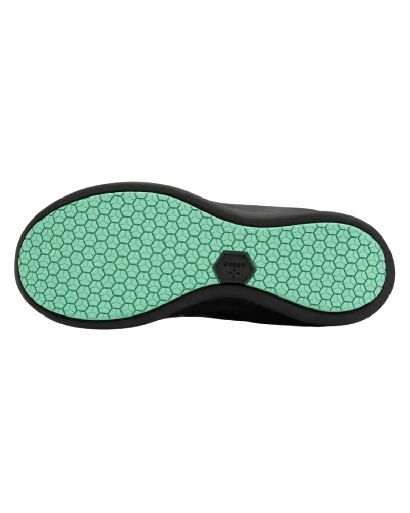 Womens Coco Non Slip Shoe - Black/Spearmint