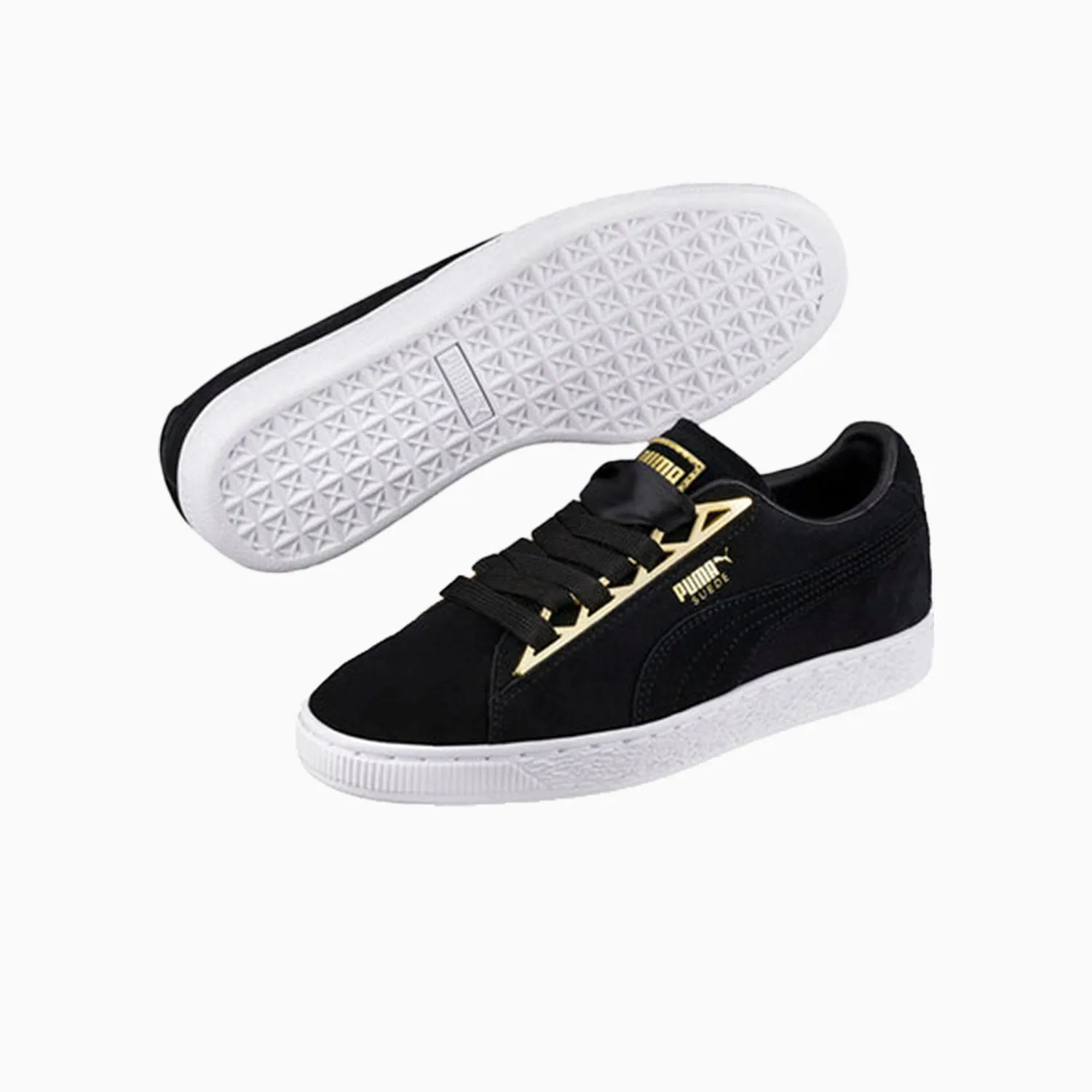 Women's Suede Jewel Metalic