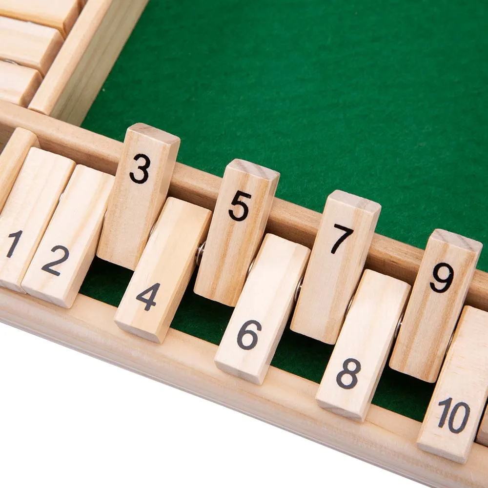 Wooden Game - Shut The Box