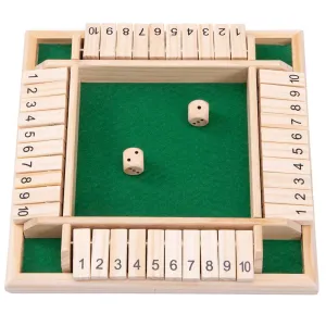 Wooden Game - Shut The Box