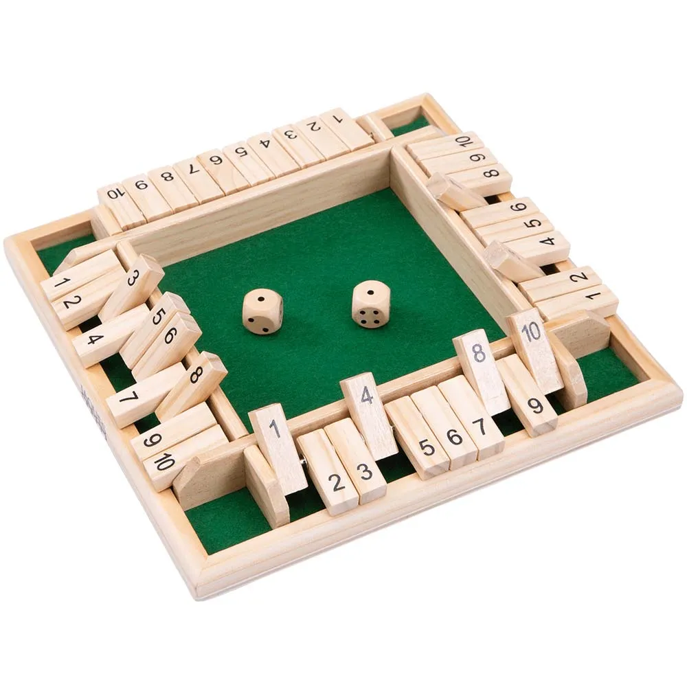 Wooden Game - Shut The Box